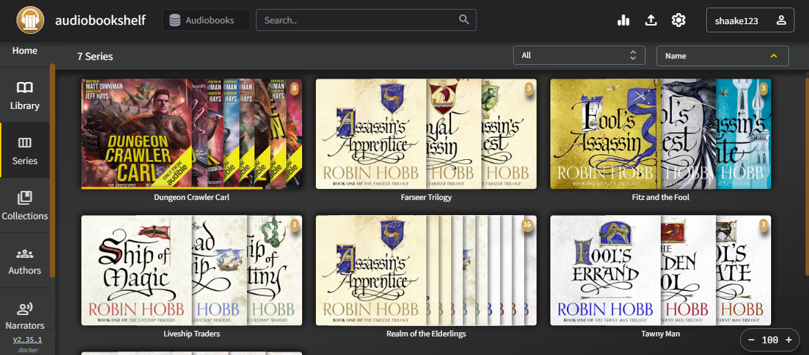 Audiobook Library