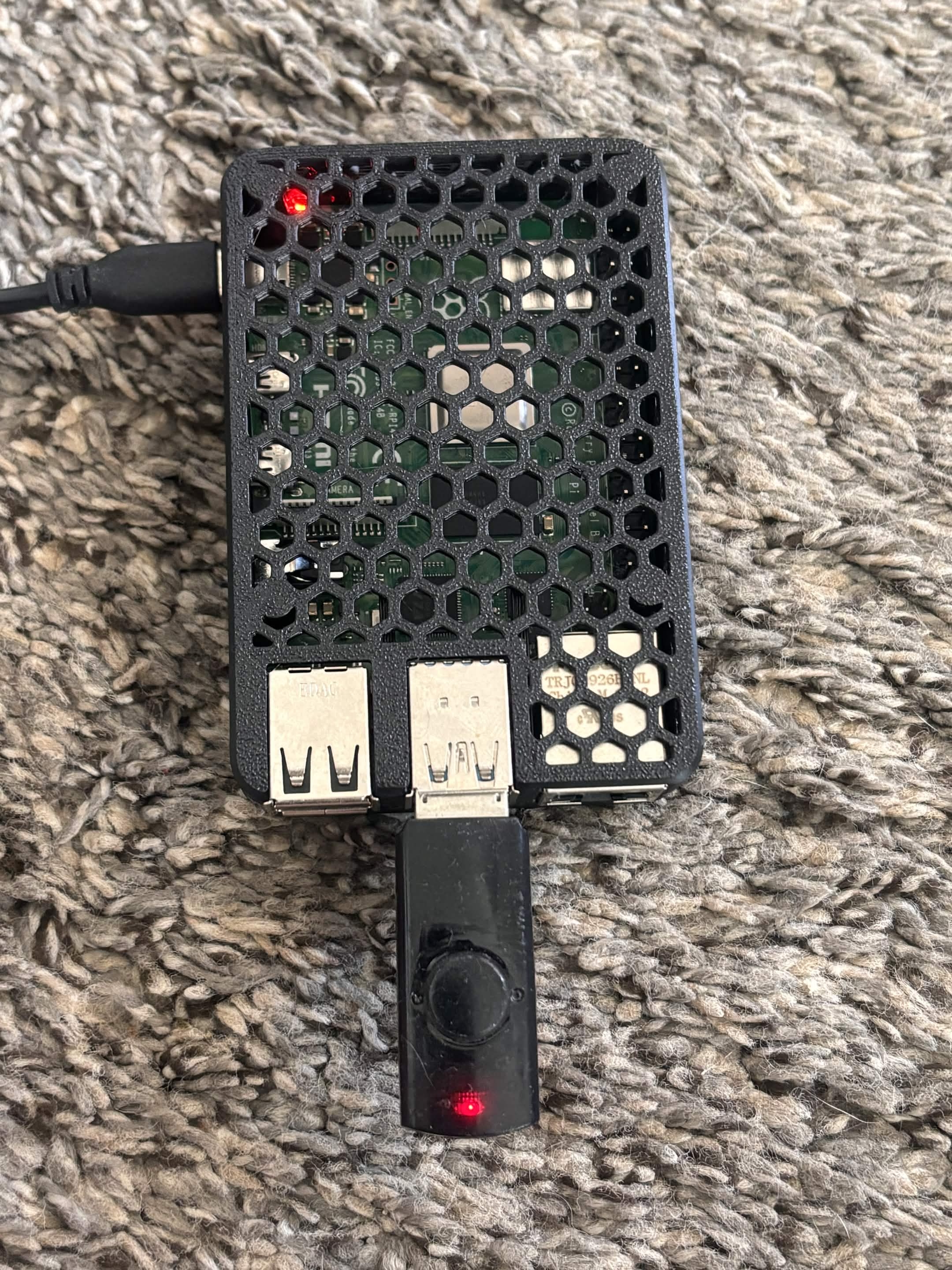 Raspberry Pi Running This Website